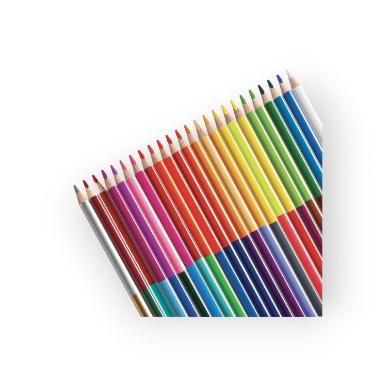 Scatola matite colorate Carioca bicolor 24 pezzi | Viano Shop
