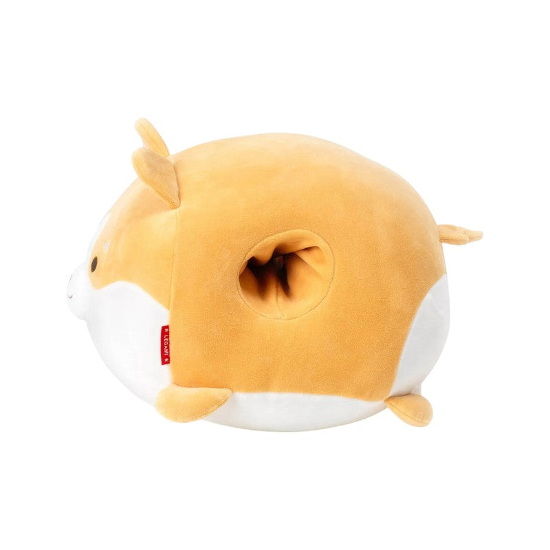 Bellissimo cuscino & scaldamani super morbido a forma di Cagnolino