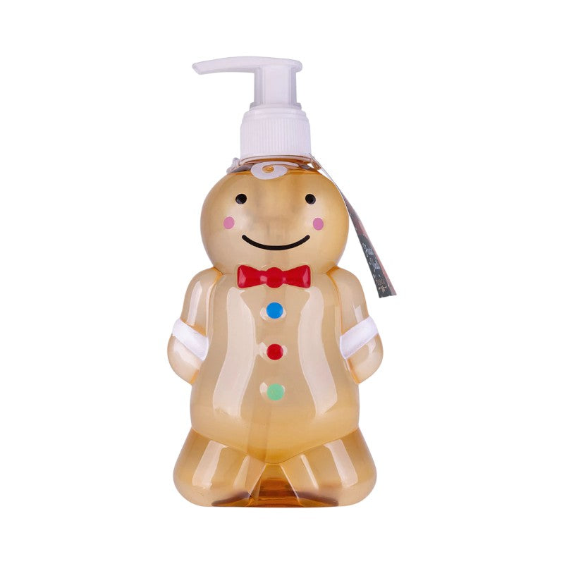 Portasapone mani natalizio a forma di omino di pan di zenzero