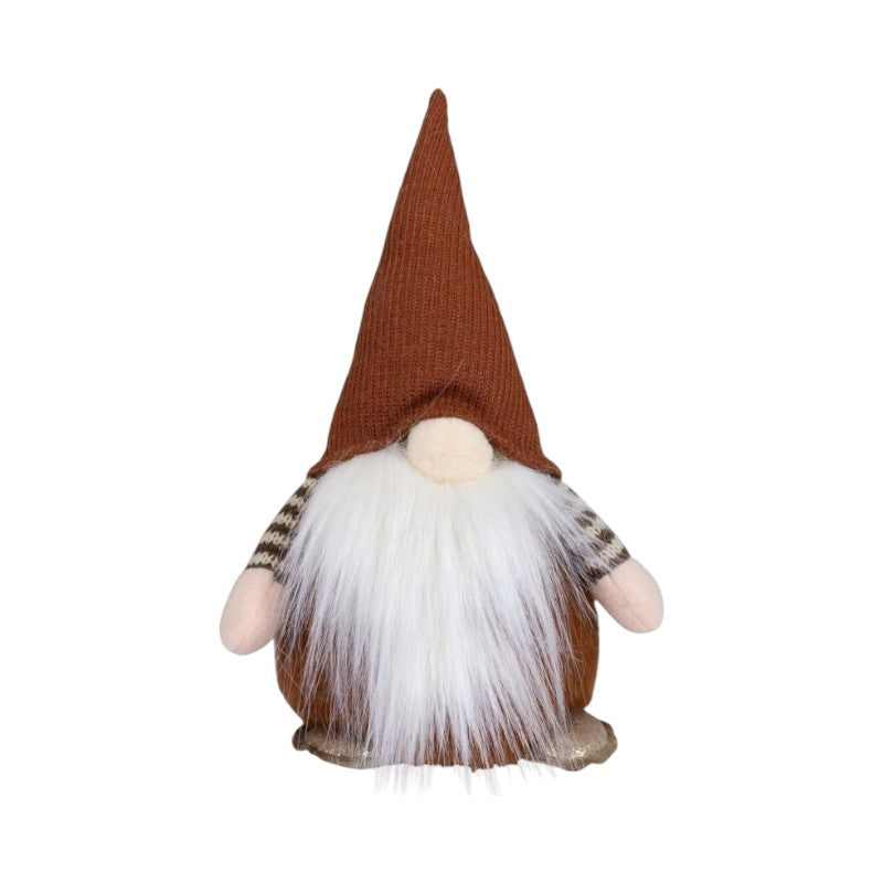 Due bellissimi pupazzi fermaporta natalizi a tema Gnometti