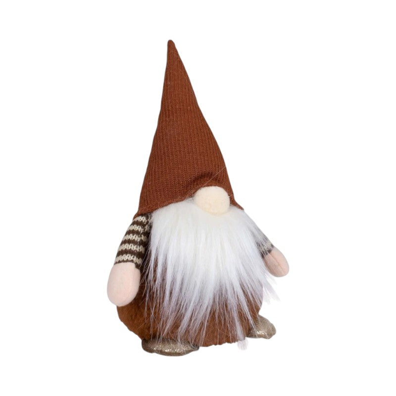 Due bellissimi pupazzi fermaporta natalizi a tema Gnometti