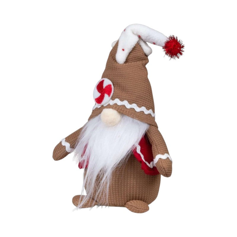 Bellissimo pupazzo natalizio a forma di Gnometto