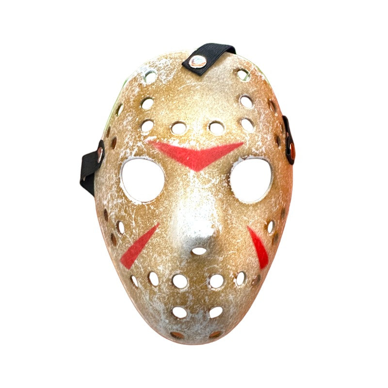 Bellissima maschera Horror Hockey a tema Jason per bambini. Ottimo travestimento per le spaventose serate di Halloween