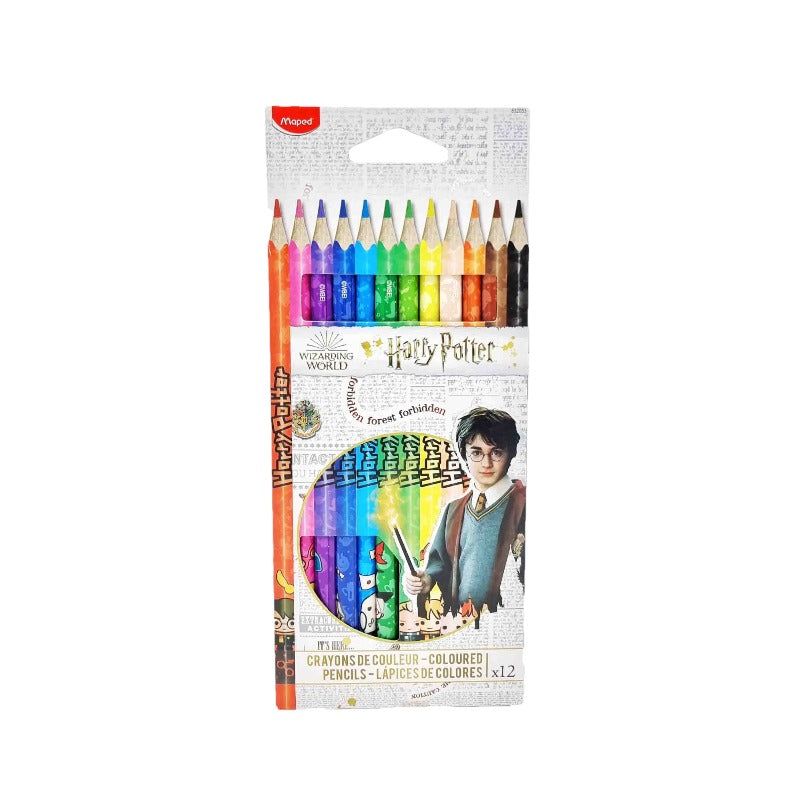 Scatola matite colorate Harry Potter 12 pezzi | Viano Shop