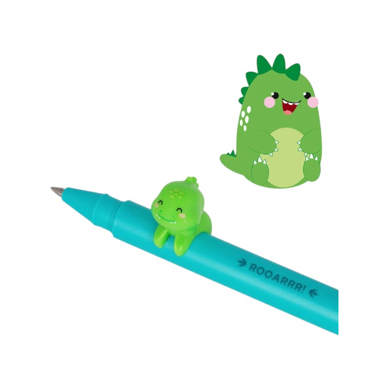 Bellissima penna a gel Legami Lovely Friends con animaletto rimovibile 3D