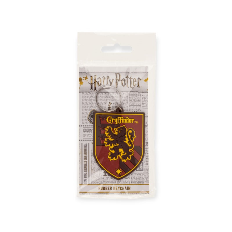portachiavi Harry Potter in pvc con logo stemma casata Grifondoro foto principale