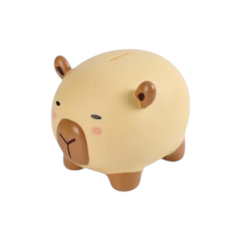 Salvadanaio 3D a forma di capibara in PVC