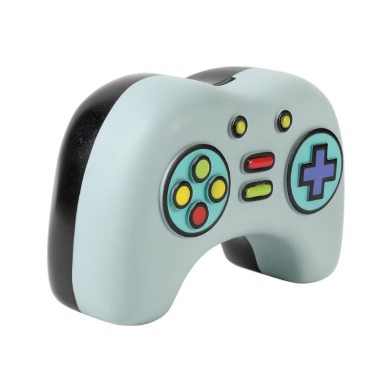 Bellissimo salvadanaio a forma di un joystick