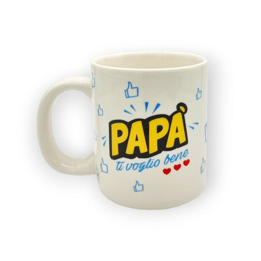 Festa del papà tazza buongiorno al papà migliore del mondo