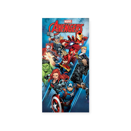 Bellissimo telo mare Marvel in microfibra a tema Avengers