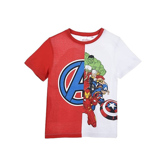 tshirt-maglietta-bambini-avengers-marvel-bianca-rossa