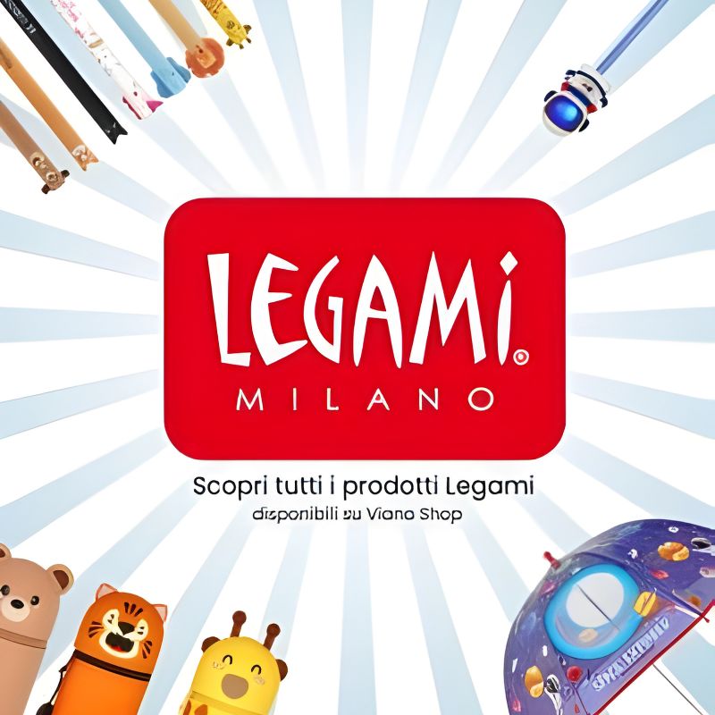 Collezione cartoleria e cancelleria legami