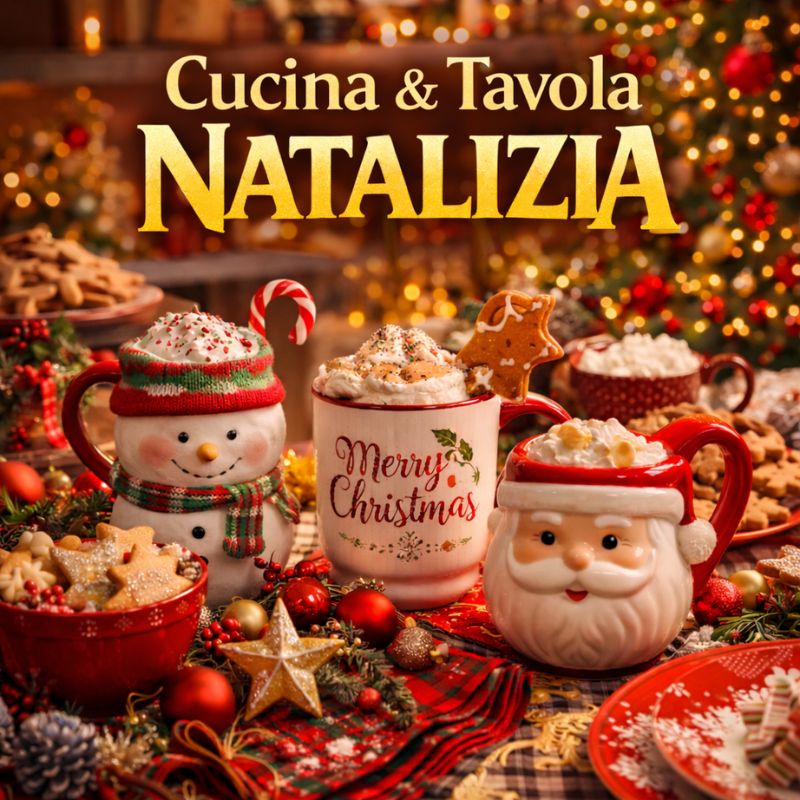 Tutti i prodotti per rendere magiche le tue tavole natalizie