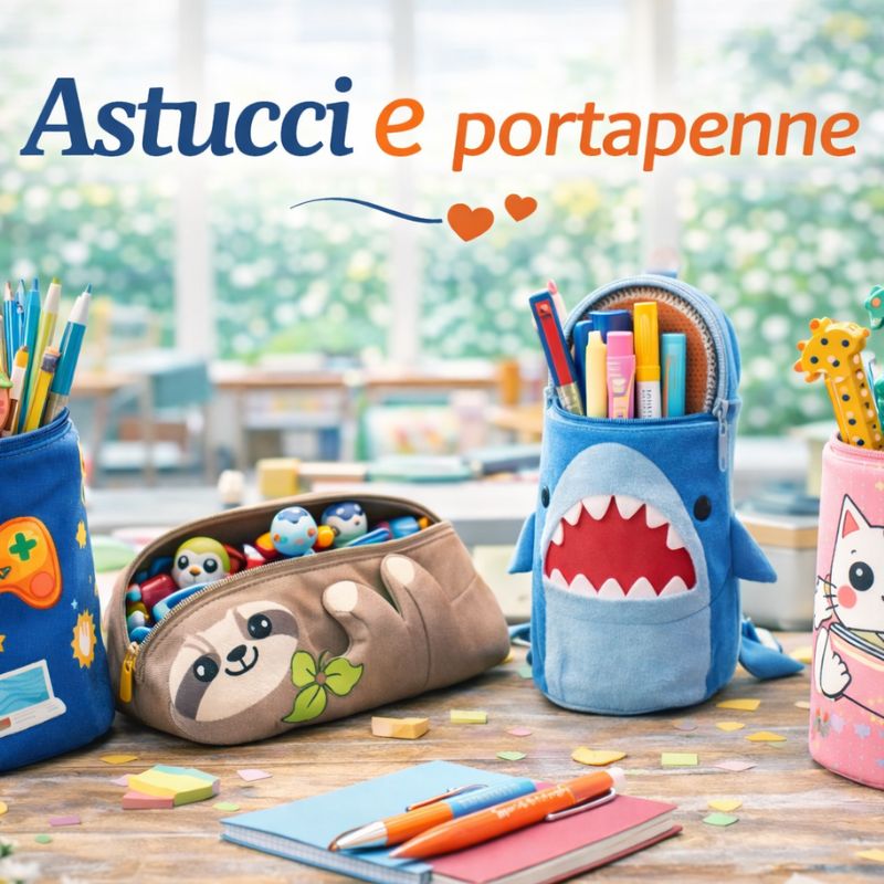 Collezione Astucci e Portapenne scuola