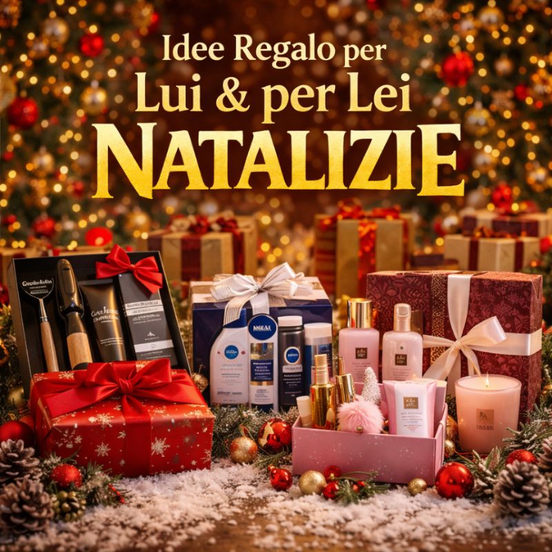 Collezione idee regalo natalizie per lui e per lei
