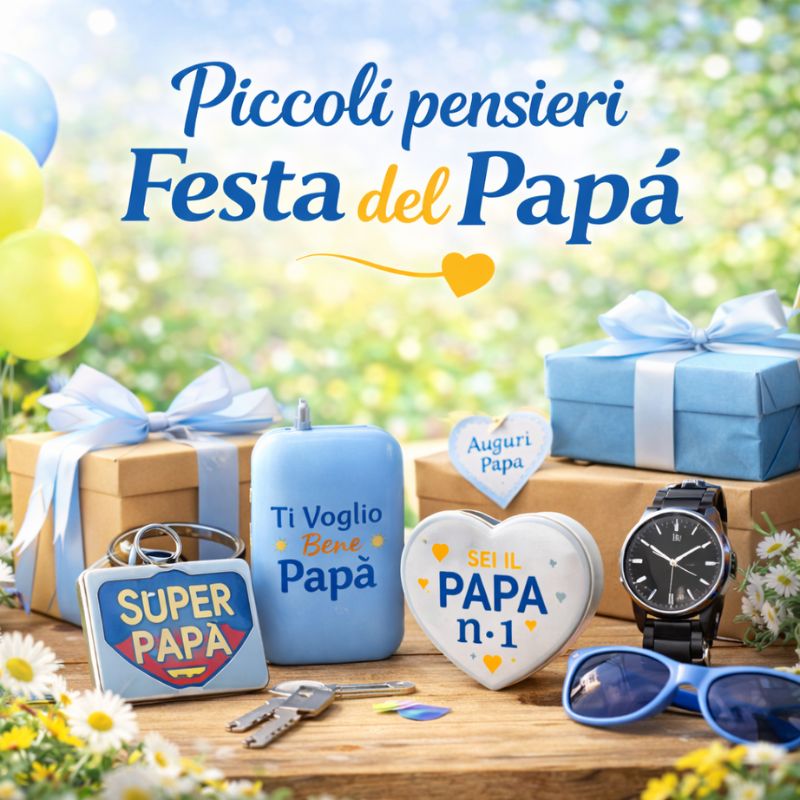 Piccoli pensierini ed idee regalo per la festa del papà