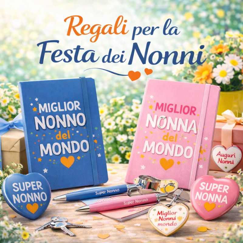 Regali e pensierini per la festa dei Nonni