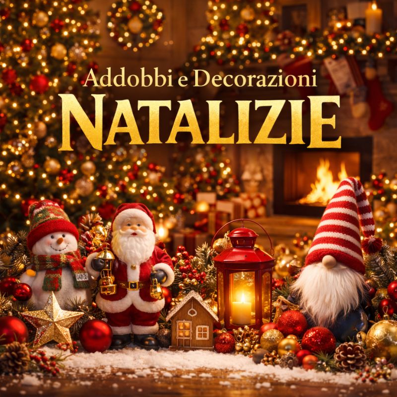 Collezione addobbi natalizi e decorazioni per il tuo albero di natale