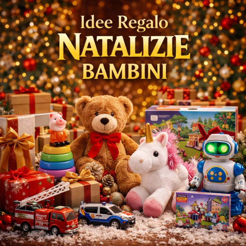 Collezione idee regalo per bambini natalizie