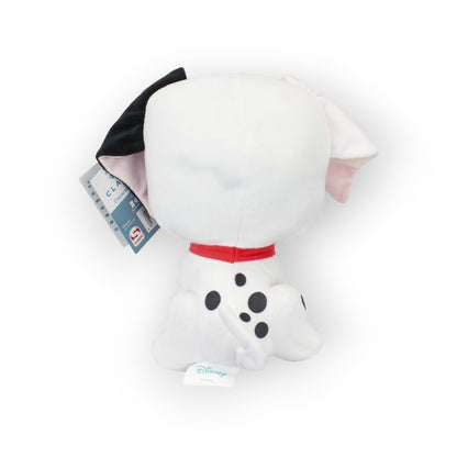 Fantastico peluche disney raffigurante un dalmata de "La carica dei 101". Bianco con macchie nere e suono. Altezza 30cm