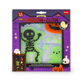 Set adesivi gel Legami Window-Glow Scheletro: 11 stickers glow in the dark per finestre, edizione limitata Halloween. Scoprilo ora!