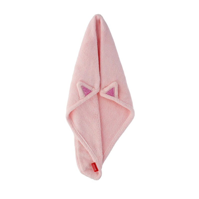 Bellissimo turbante per capelli a tema gattino