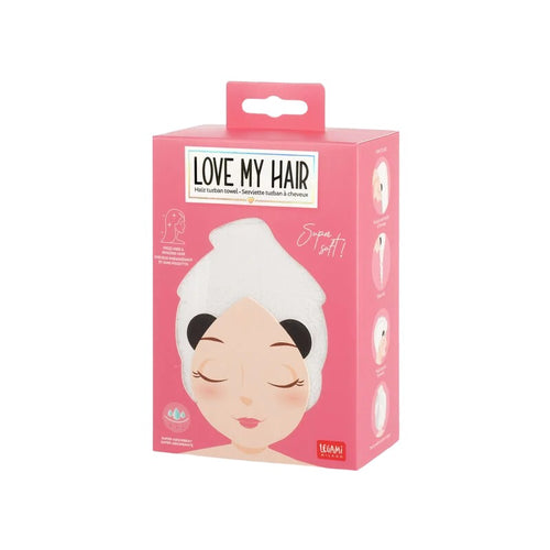 Bellissimo turbante per capelli a tema panda