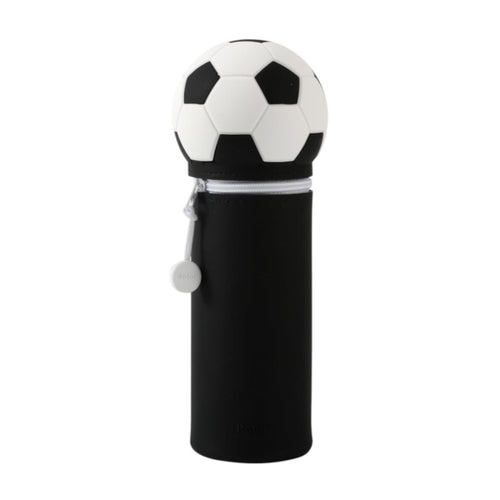 Astuccio Kawaii iTotal Pallone da Calcio in silicone: design 3D, chiusura zip con laccetto. Il pencil case perfetto per gli sportivi!