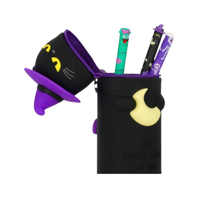 Bellissimo astuccio kawaii legami limited edition di Halloween a tema Gatto Nero