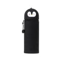 Astuccio portapenne kawaii per scuola in silicone morbido a forma di pinguino