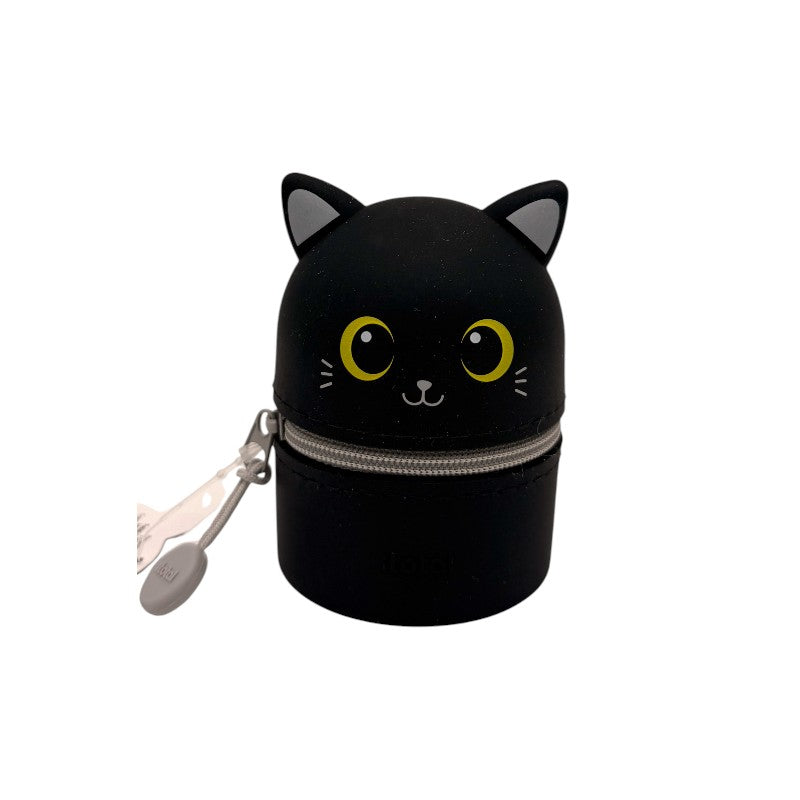 Astuccio compatto e super cute per scuola e tempo libero a forma di gattino