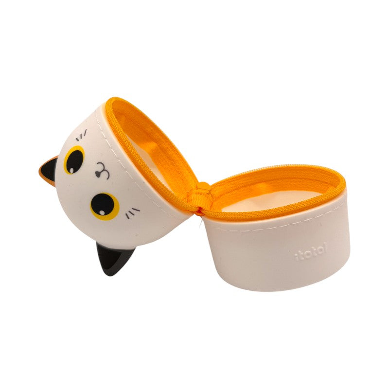 Astuccio compatto e super cute per scuola e tempo libero a forma di gattino