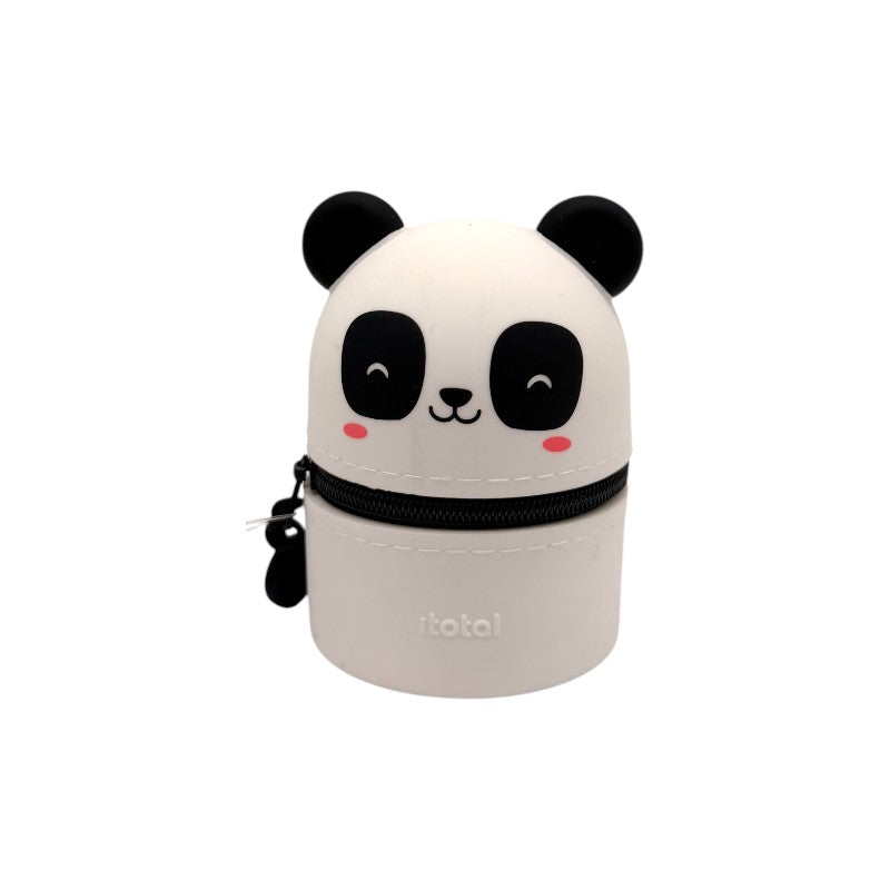 Astuccio compatto e super cute per scuola e tempo libero a forma di panda