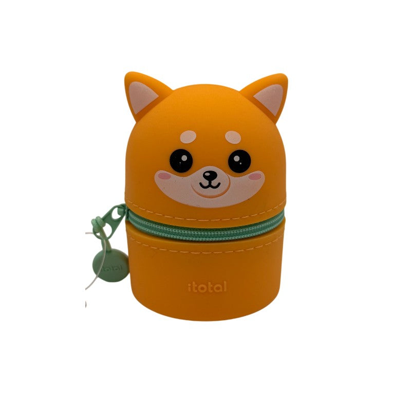 Astuccio compatto e super cute per scuola e tempo libero a forma di shiba