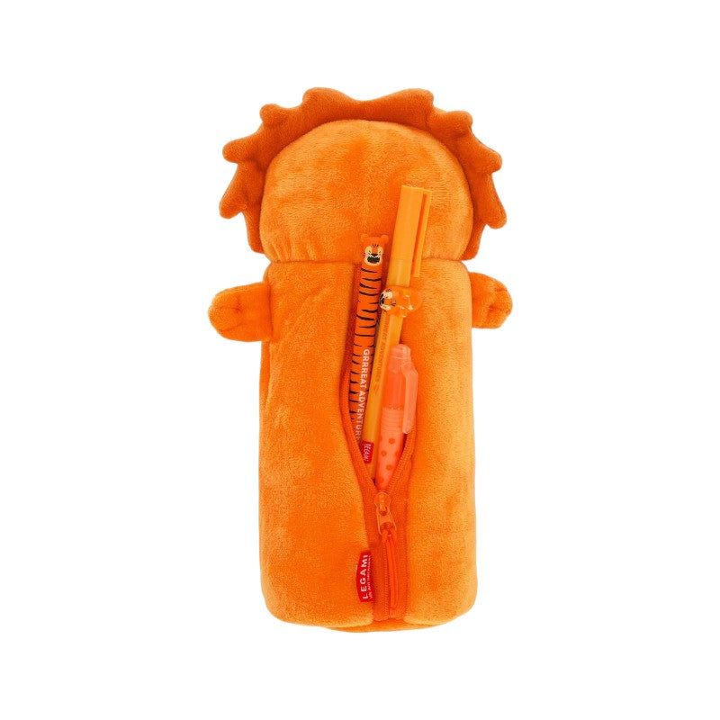 Bellissimo astuccio legami morbidissimo a forma di leone