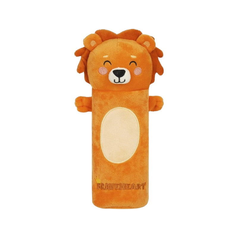 Bellissimo astuccio legami morbidissimo a forma di leone