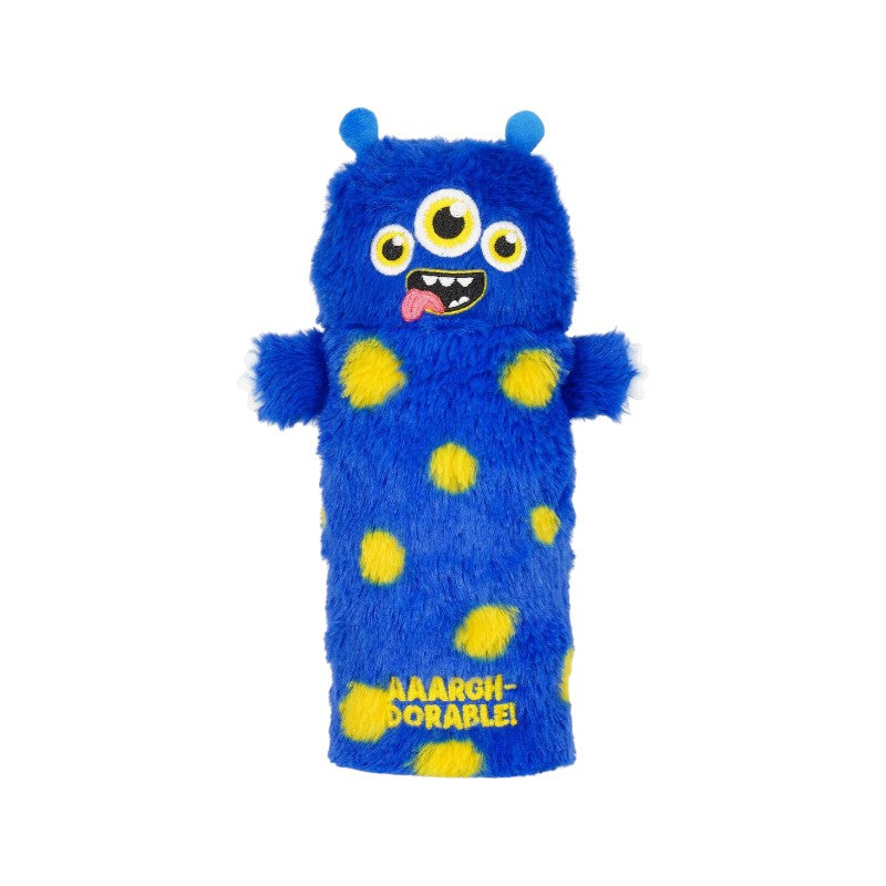 Bellissimo astuccio legami morbidissimo a forma di mostriciattolo