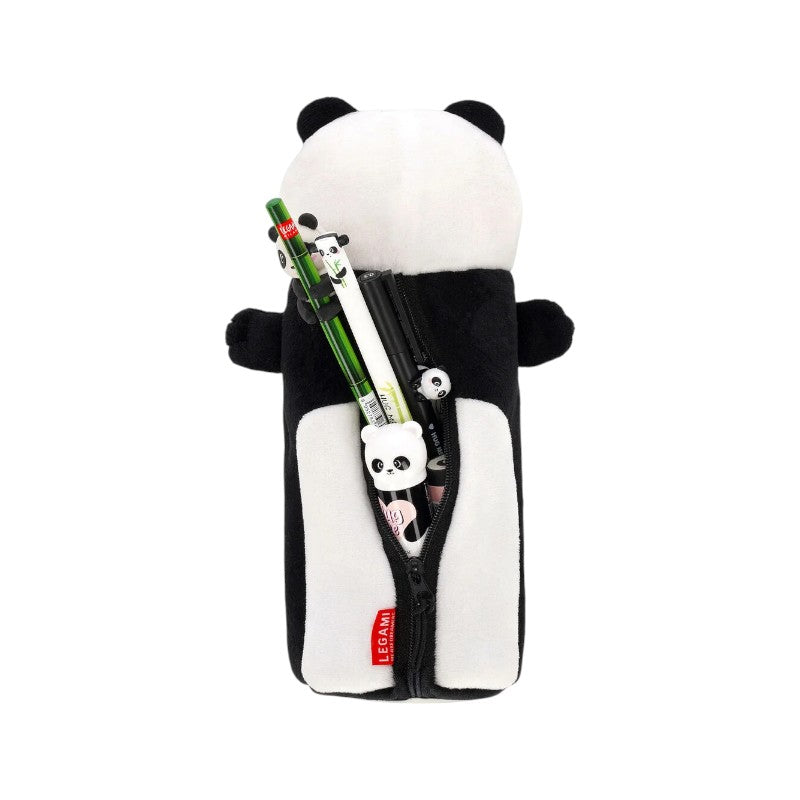 Bellissimo astuccio legami morbidissimo a forma di panda