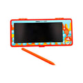 Astuccio rigido con lavagnetta tablet lcd scrivi e cancella, tinta unita collezione bubble tea