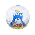 Palla spiaggia gonfiabile Legami Shark Attack 40cm: PVC trasparente, squalo 3D interno a doppia camera. Divertimento esplosivo per bambini 4+. Scoprila!
