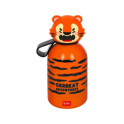 Bellissima borraccia termica super resistente a tema tigre