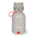 Bellissima borraccia termica super resistente a tema gatto