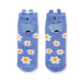 Calze antiscivolo Legami Ippopotamo in tessuto elasticizzato con suola antiscivolo, design kawaii a fiori. Comfort per bambini! Scoprile