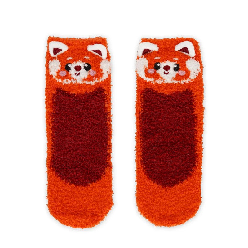 Calze antiscivolo Legami Volpe in tessuto elasticizzato con suola antiscivolo, design kawaii. Comfort e sicurezza per bambini! Scoprile 