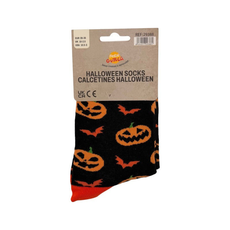 Calze Halloween - Zucche Nere