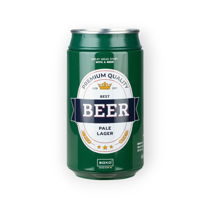 Fantastiche calze da uomo colorate e divertenti. Un paio di calzini da ragazzo a tema Birra verde Pale Lager misura 40-45 racchiuse in una lattina di birra originale e divertente. Ottima idea regalo Gadget divertente