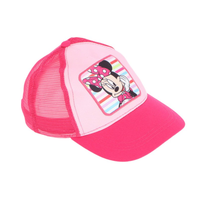 Bellissimo cappellino con retina a tema Minnie Mouse per bambini