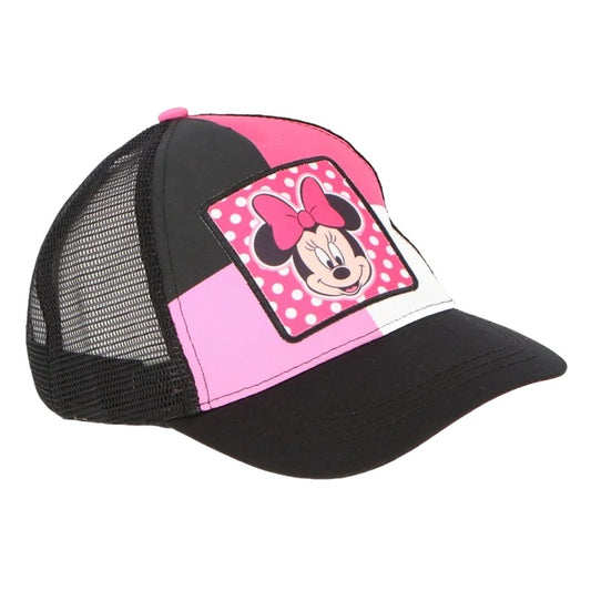 Bellissimo cappellino con retina a tema Minnie Mouse per bambini