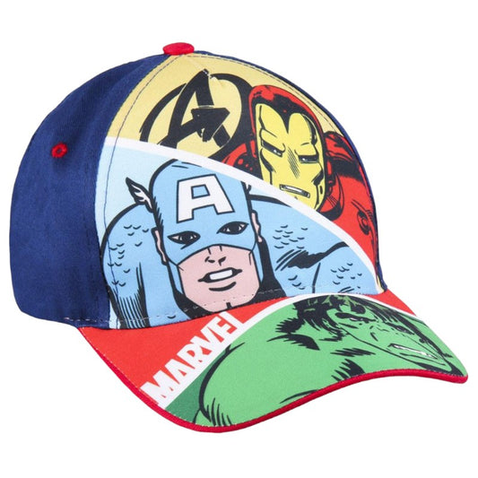 Bellissimo cappellino a tema Supereroi Marvel per bambini