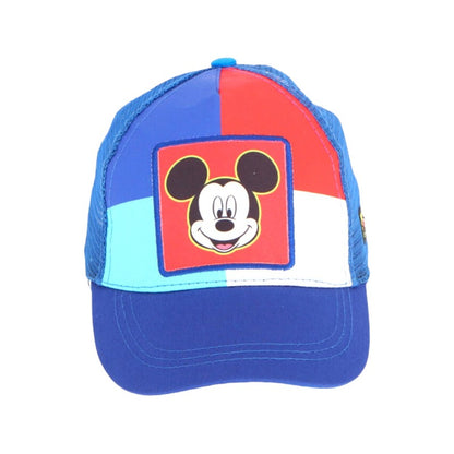 Bellissimo cappellino con retina a tema Topolino per bambini